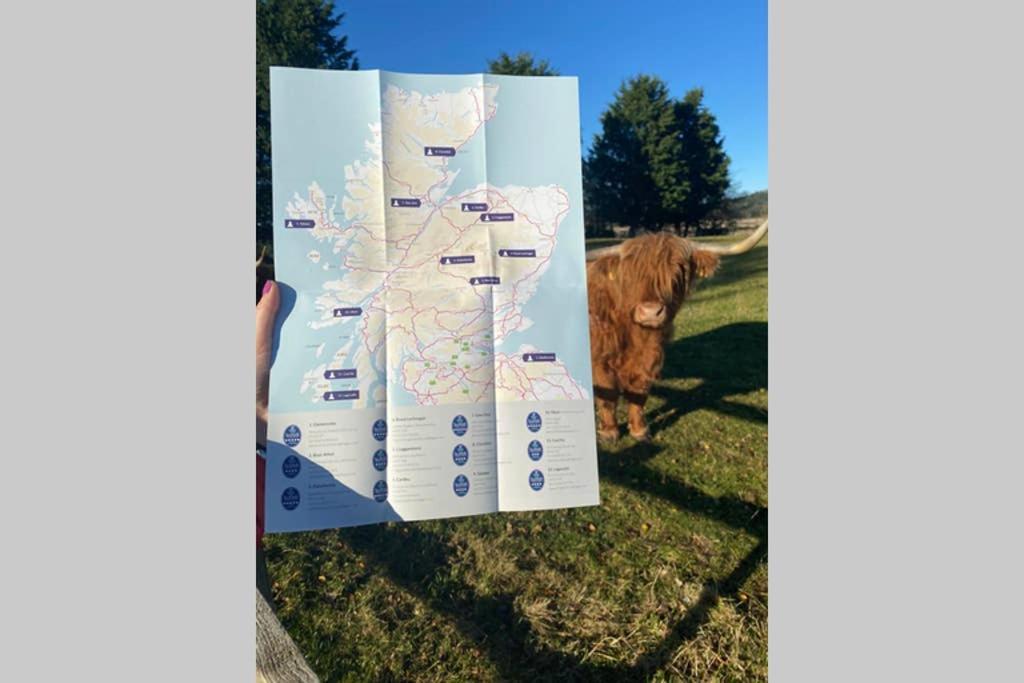 Glampods Glamping Pod - Meet Highland Cows And Sheep Elginヴィラ エクステリア 写真